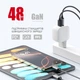 Сетевое зарядное устройство для Intaleo 48W GaN USB-C PD 3.0 + USB-A QC 3.0 PD White (TCGQPD482) - изображение 6