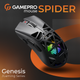 Миша GamePro Genesis Spider Wireless/Bluetooth/USB Black (GM870B) - зображення 4