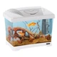 Пластиковый аквариум в комплекте с фильтром и лампой 41 x 26,5 x h 34 cm - 21 L CAPRI JUNIOR - 21 л (A-036677) - изображение 1