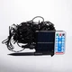 Новогодняя гирлянда уличная 30 м 300 LED с солнечной батареей черный провод Желтый SB300L30MBY - изображение 6