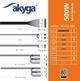 Zasilacz AKYGA ATX AK-C2-500 500W - obraz 7