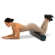 Роллер для йоги 90см массажный мфр ролик цилиндр LivePro Exercise Roller 8238 размер 90см Black - изображение 8