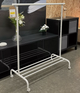 Вешалка для одежды напольная на колесах, белая, RIGGA IKEA 502.316.30 - изображение 6