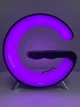Ночник аккумуляторный с часами G63 Smart Light Sound Machine BLACK - изображение 4
