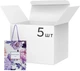Упаковка пакетів паперових подарункових Axent Violet Whispers 18х24 см х 5 шт (8501-34-A) - зображення 1