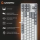 Клавиатура проводная GamePro Genesis Metallic MK110W Outemu Red Switch USB White (MK110W) - изображение 19