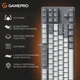 Клавиатура проводная GamePro Genesis Metallic MK110G Outemu Red Switch USB Gray (MK110G) - изображение 19