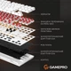 Клавиатура проводная GamePro Genesis Joker MK124W Outemu Red Switch USB White (MK124W) - изображение 15