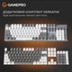 Клавіатура дротова GamePro Genesis Metallic MK144G Outemu Red Switch USB Gray (MK144G) - зображення 15