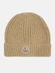 Шапка Moncler 9887.2 Бежевая - изображение 1