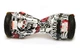 Гироборд SmartWay 8 з Bluetooth і колонками Graffiti Black - зображення 4