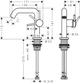 Смеситель для раковины Hansgrohe Tecturis S 110 Fine CoolStart 73321670 - изображение 10