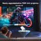Смарт-проектор с Wi-Fi, Android 11, 4K-декодирование, 720p HD - изображение 7