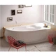Ванна акрилова PoolSpa Europa (права) 165x105 з ніжками - изображение 2