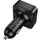 АЗП FM модулятор Hoco E87 Delta 35W (1USB-A/1C) Black - зображення 3