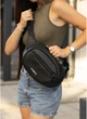 Женская сумка через плечо из экокожи SAMBAG Черная (29160301017) - изображение 3