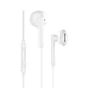 Наушники вкладыши с микрофоном проводные HOCO Exquisite sound with mic M53 Белый - изображение 2