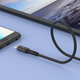 Кабель 1.2м для зарядки телефону, планшета MicroUSB Android Hoco U79 120см |2.4A| Чорний - зображення 8