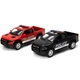 Металевий інерційний пікап Ford F-150 SVT Raptor Supercrew Police/Fire 5", відкриваються двері - зображення 3