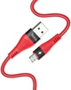 Кабель для зарядки телефона USB Type-C Android Flash Hoco U53 |120см, 5A| Червоний - зображення 3