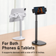 Металлическая подставка планшета для телефона REMAX Desktop Telescopic Phone Holder RM-C08 |5-13"| Белый - изображение 7