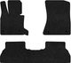 Ворсовые коврики EVAtech Premium в салон авто для BMW X5 (E70) (closed threshold) 2006-2013 2 поколение SUV USA черный кант (BM32360Z3BW4VPB) - изображение 1