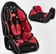 Автокрісло універсальне з бустером Joy G 1699 (Чорно-червоний) - зображення 5