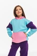 Детский спортивный утепленный костюм Kindamor Snug Princess Purple/Blue, флис для девочки 134 см фиолетовый с голубым - изображение 6