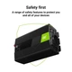 Перетворювач (інвертор) DC-AC Green Cell INV09 12/230В 1000/2000W - зображення 8