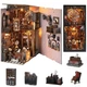 Бук Нук Венсдей 3D Інтер'єрний конструктор Wednesday Dark Family DIY Book Nook Kit SL-04 - изображение 2