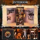 Бук Нук Венсдей 3D Інтер'єрний конструктор Wednesday Dark Family DIY Book Nook Kit SL-04 - изображение 10