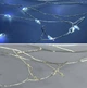 Светодиодная гирлянда для елки/декоративная/уличная мишура Роса 900 LED 8 режимов с пультом ДУ белый свет 30 метров - изображение 2