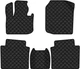 Коврики из экокожи EVAtech ECO в салон авто для Xpeng G3 2018 1 поколение SUV China чёрный кант (XG44063C5BBB) - изображение 1