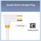 Кабель Coaxial Cabletime антенний 2m Г-образный 90 градусов Male to Female 75OHM White (CF35L) - изображение 4
