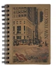 Записная книга блокнот Buromax Kraft B6 96 л клетка тверд.обл. на пружине (BM.2479) - изображение 2