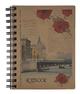 Записная книга блокнот Buromax Kraft B6 96 л клетка тверд.обл. на пружине (BM.2479) - изображение 6