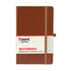 Записная книга блокнот 125х195 Axent 96 л. клетка тв. обл. коричневый Partner Lux 8202-19-A - изображение 2