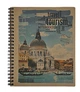 Записная книга блокнот Buromax Kraft А5 80 л клетка тверд.обл. на пружине (BM.2415) - изображение 6