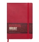 Записная книга блокнот Buromax BRIEF LOGO2U A5 96 л клетка иск.кожа красный (BM.295104-05) - изображение 3