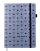 Записная книга блокнот Buromax RELAX A5 96 л без разметки иск.кожа серебро (BM.295001-24) - изображение 1