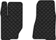 Коврики из экокожи EVAtech ECO в салон авто передні для Jeep Commander 2005-2010 1 поколение SUV EU чёрный кант (JP12296A2LA1BBB) - изображение 1