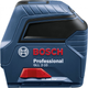 Лазерний рівень (нівелір) Bosch Professional GLL 2-10, сумка, 3 акум. 1.5 В, різьба кріплення 1/4, 5/8, робоча відстань 10 м (0601063L00) - зображення 1