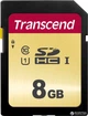 Карта памяти Transcend 500S SDHC 8GB Class 10 UHS-I U1 (TS8GSDC500S) - изображение 1
