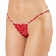 Трусики мини-стринги кружевные женские Felisiya Lingerie Красный 273-101 L - изображение 1