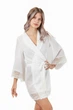 Халат жіночий легкий Felisiya Lingerie Айворі 77-004 M (2000009661019) - зображення 7