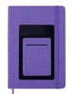Записная книга блокнот Buromax COMFORT A5 96 л линия иск.кожа фиолетовый (BM.295209-07) - изображение 1