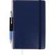 Записна книга блокнот Buromax CODE LOGO2U A5 96 л лінія позов.шкіра темно-синій (BM.295215-03) - зображення 2