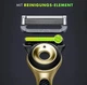 Станок для бритья мужской (Бритва) Gillette Labs CHAMPION GOLD EDITION + 2 картриджа подставка и кейс - изображение 6