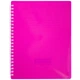 Записная книга блокнот Buromax FUCHSIA B5 96 л клетка (BM.2464-84) - изображение 1
