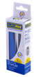 Степлер пластиковый, RUBBER TOUCH, 12 л., (скобы №10), 107х25х54 мм, синий - изображение 7